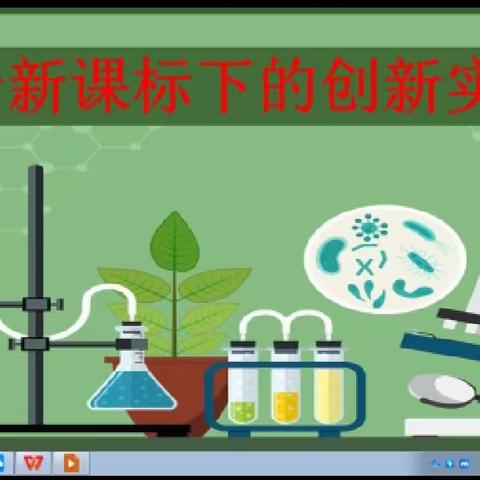 【基于新课标下的创新实验】---乐陵市生物名师工作室二组活动