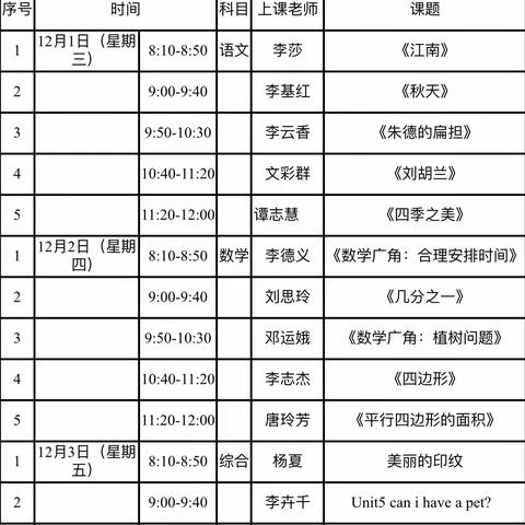 人间冬日芳菲尽，教坛百花竞争妍—记湘南红军学校2021年下期新进教师教学比武天塘学校城乡教育共同体帮扶活动