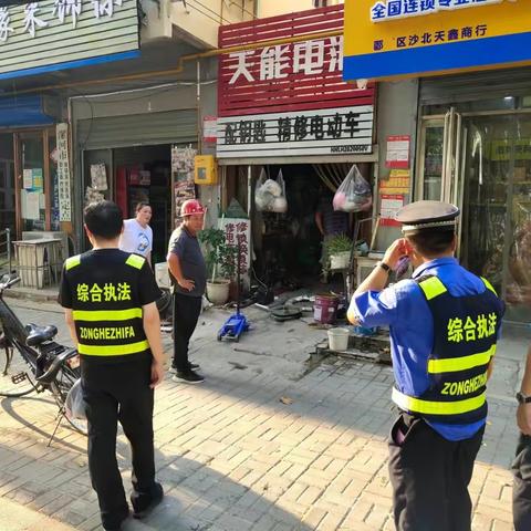 重拳出击 整治市容市貌