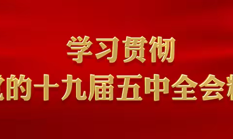 区委宣讲团到中心街街道宣讲党的十九届五中全会精神