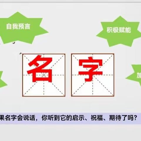 《与名字对话》——武汉市先锋中学心理活动课