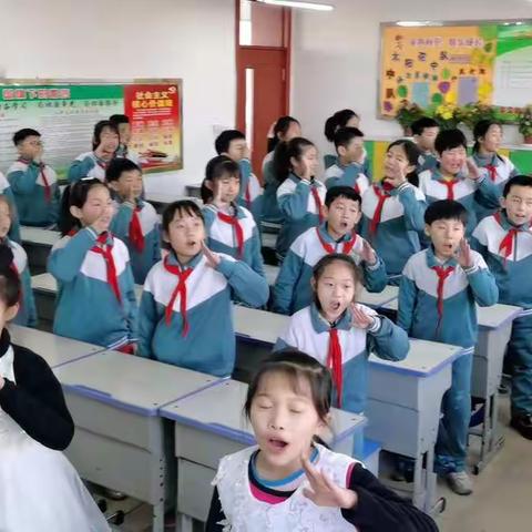 “音”为有你，“乐”动生活——潘南小学北校区太阳花中队参加班级音乐素养展示
