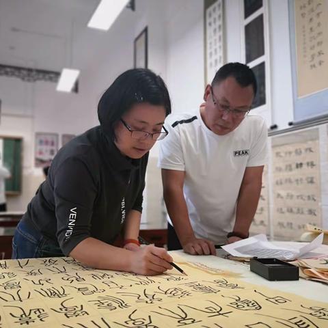 翰墨书香 喜迎国庆一一八十五团中学教师书法作品展