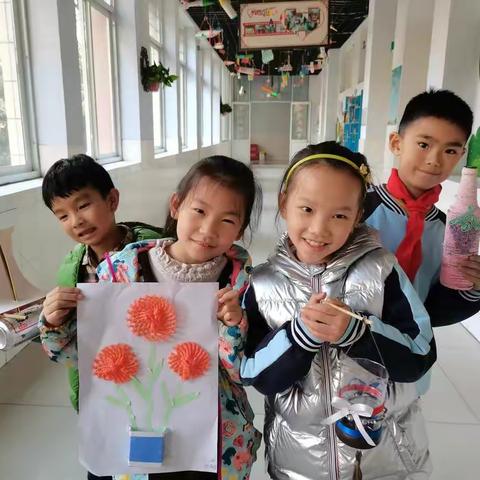 变废为宝，美化环境， 创建文明城市