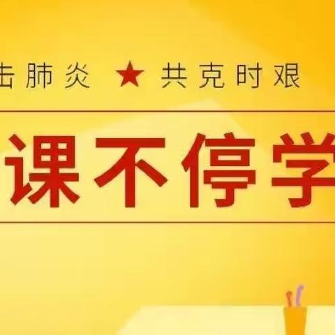 停课不停学，线上抗疫情___党城乡寨里小学