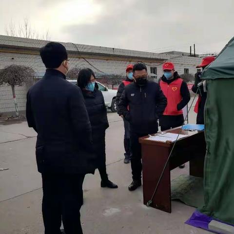 滦州市纪委常委张晓伟到小马庄镇督导检查新型冠性病毒引起的肺炎疫情防控工作