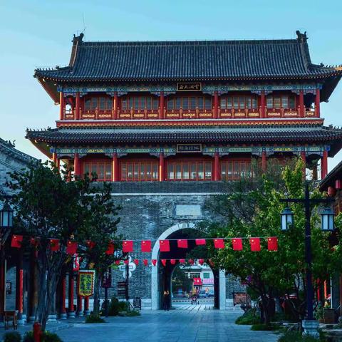 山东青州古城（旅游摄影）