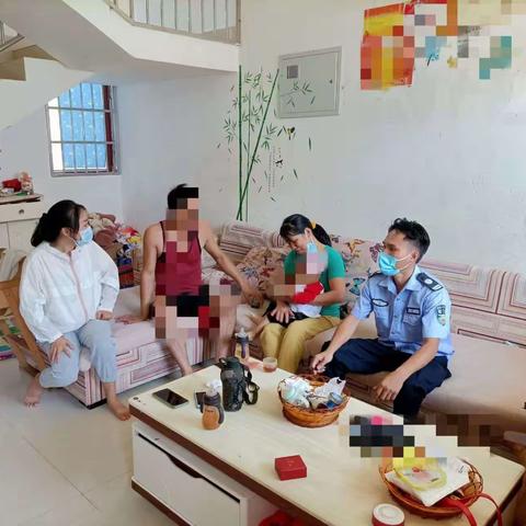 白沙县司法局南开司法所开展安置帮教人员走访工作