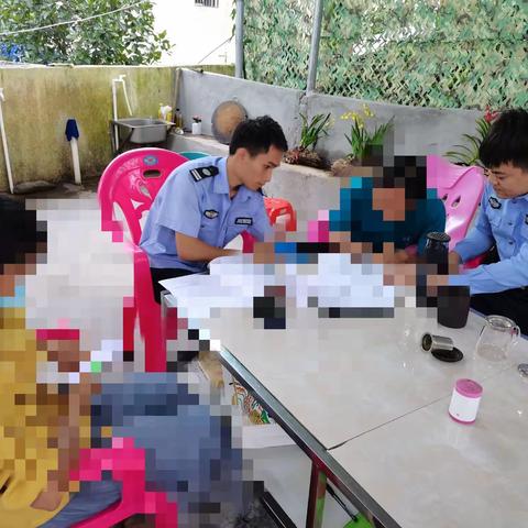 白沙县司法局南开司法所联合派出所成功调处一宗邻里纠纷
