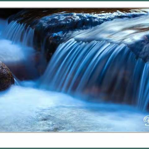 山涧的小溪【一丁摄影】