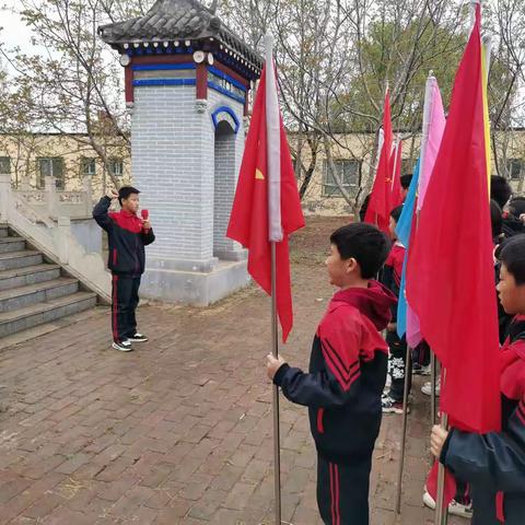 清明时节寄哀思，英烈精神励后人——大子文镇第一高级小学清明节活动