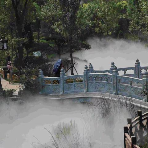 迎泽烟雨