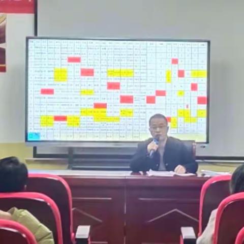 高一年级召开期中考试成绩分析会