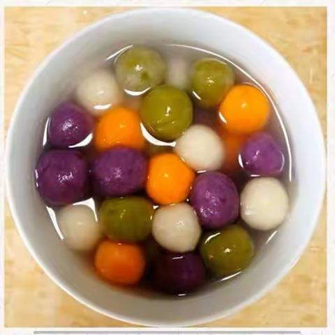 《七彩汤圆》