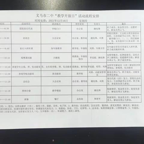 教学开放日     携手促成长———义马市二中教学开放日活动纪实