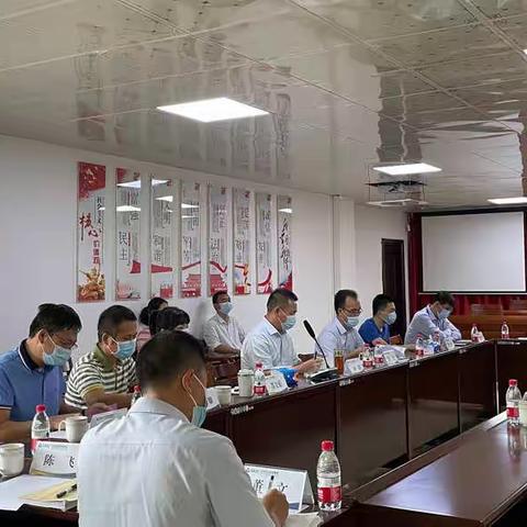 市国资委主任冯强调研农投集团疫情期间保供工作