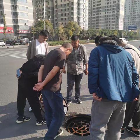 滏河北大街再生水管线验收