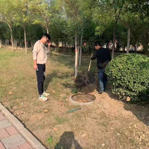 日常保障垃圾焚烧发电厂再生水管线安全