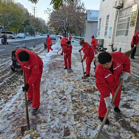 除冰雪保出行　矿服行动暖民心