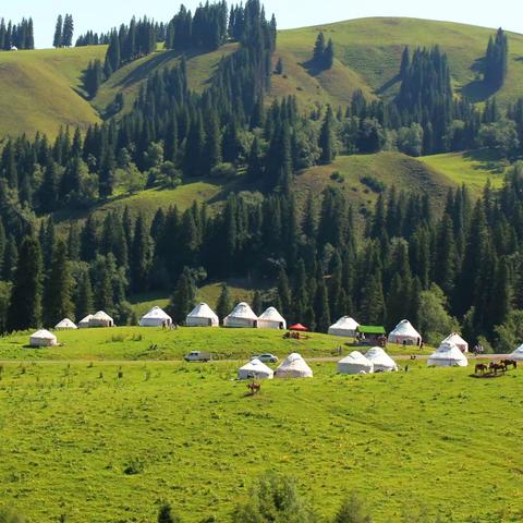 哈萨克牧民的天堂--那拉提草原游记--南北疆大环线之八