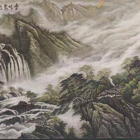 挥洒丹青，砥砺奋进--记老年大学山水画专修一（2）班学期总结会