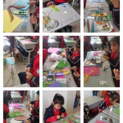 书山有路勤为径——二年级衍纸书签