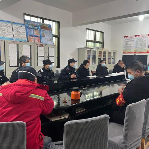 公安长安分局滦镇派出所开展禁燃、禁放及森林防火工作