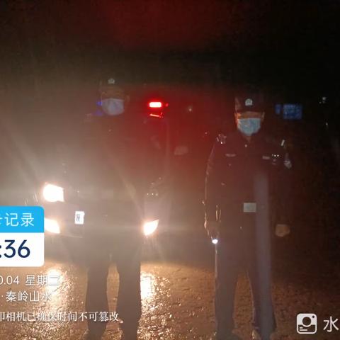 国庆我在岗丨长安分局加强防汛巡逻 守护群众平安