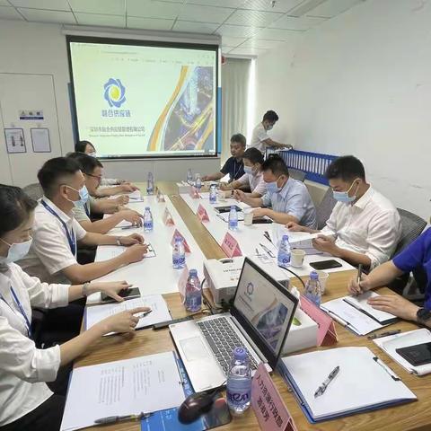 区街领导走访辖区重点企业