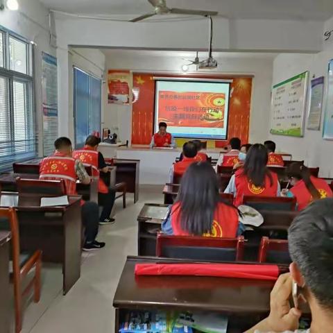 党群齐心协力，抗疫一线我们在行动——南阳市二十一中开展“抗疫一线我们在行动”主题党日活动