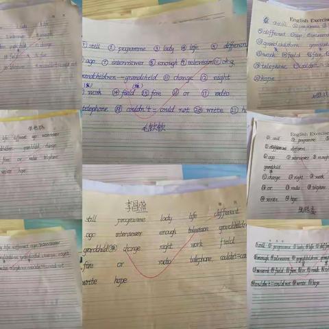 新学期开始了！加油！