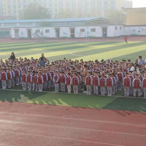 “常规展风采 习惯益终生”                         聊城第九中学小学部一年级组常规展示活动