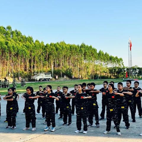走向蜕变•成长之路—2023年广西鑫达“少年军校”夏令营崇左营第一期第二天精彩纪实