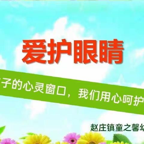 用心呵护， 美丽“视”界——赵庄镇童之馨幼儿园
