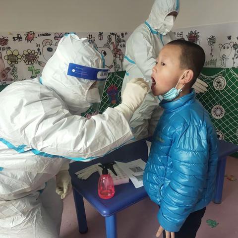 “以演促练，以练备战”——赵庄镇童之馨幼儿园第二轮核酸检测演练