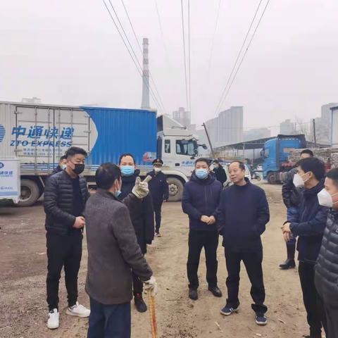 长延堡街道分管领导带队对督办问题落实整改情况进行督导检查