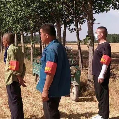 【红帆“船”扬】党建引领 助力“三夏”麦收防火