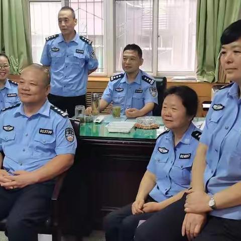 警务保障科组织民警收看庆祝中国共产党成立100周年大会实况转播情况汇报