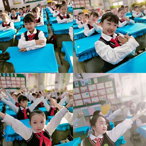 🌈魅力课前  指尖风采——天王学校二年级课前韵律操助力“双减”课堂教学