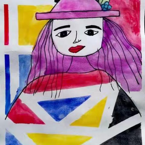 多彩的秋梦少儿美术展览