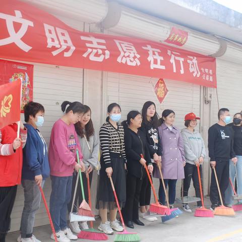 公路机关进社区   清洁打扫暖人心