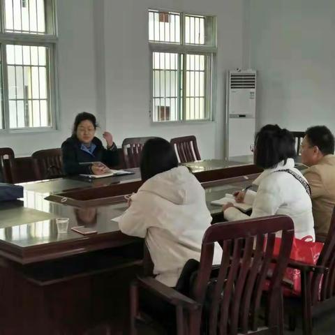 县教研室到蔡河小学进行教学工作视导
