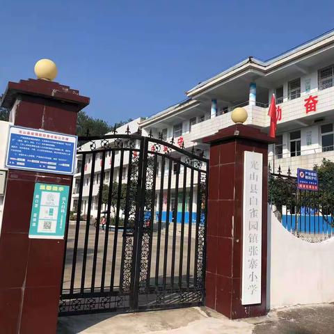 聚力教研，引领成长——白雀园镇张寨小学协作区教研活动