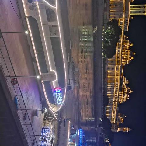 闽江夜色