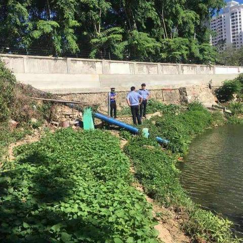 吉阳区开展“绿水行动”专项整治情况