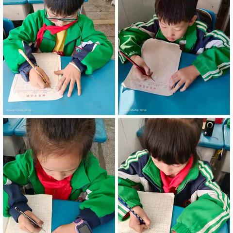 【三快书法】10.8荷叶塘书法2班活动剪影