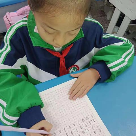 【三快书法】10.27荷叶塘书法2班活动剪影