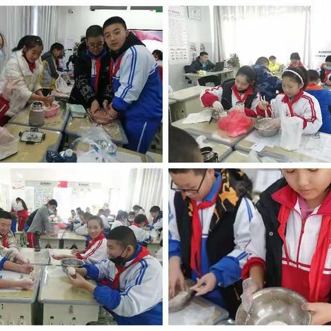 【劳创实初】学传统花样面食，做现代花样少年——济宁市实验初中任祥校区开展“学做花样面食”综合实践活动