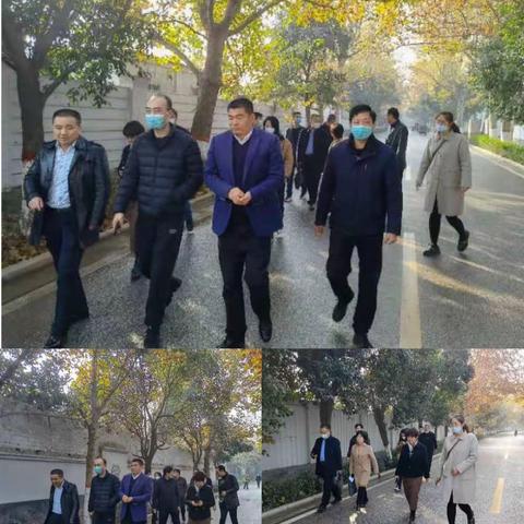 席王村花园乡村建设工作接受区相关部门的初步验收