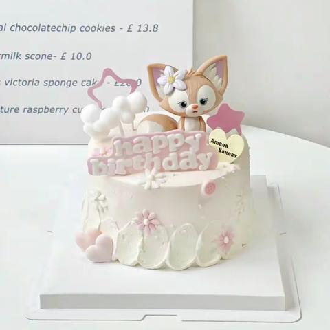 小女孩生日蛋糕